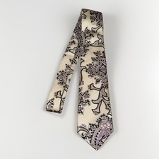 Vintage Burberrys Of London Necktie Mens 100 Silk Multicolor Paisley USA Made