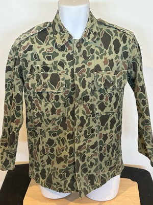 #ad Original Vietnam War Era Republic Of Korea ROK Camouflage Tunic $75.00