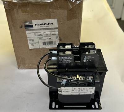 EMERSON,E250WA,CONTROL TRANSFORMER .250KVA PRI 240/480V SEC 120V NOS