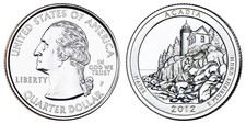 2012 D Acadia National Park Quarter Single Coin Uncirculated 2nds READ Desc 2012 D Acadia National Park Quarter Single Coin Uncirculated 2nds READ Desc