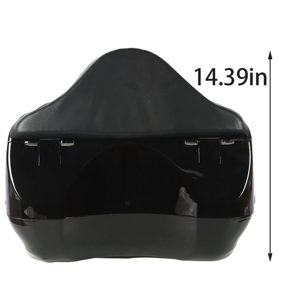 Equipaje maletero 28L con luz trasera para motocicletas más grandes de alta resistencia Foto 3 de 4