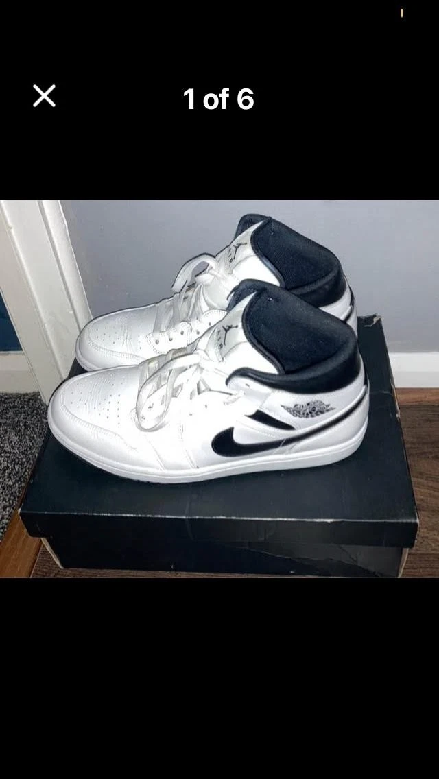 Nike Air Jordan 1 Mid scarpe da ginnastica uomo