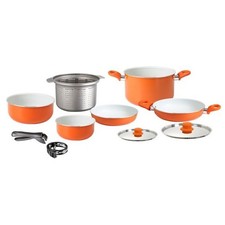 Brunner Alu Topfset Mandarina 10-teilig