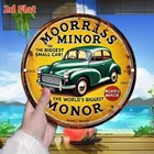 Vintage Morris Minor Car Aluminum Tin Metal Signs Home Décor 8x8