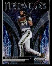 2021 Panini Prizm Draft Picks #F-LW Lonnie White Fireworks card