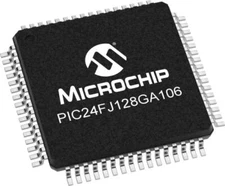 Microchip Technology PIC24FJ128GA106T-I/PT MCU Microcontroller 16 Bit 128k Flash