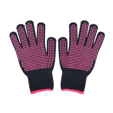 Heat Resistant Oven Gloves With Cotton Lining - Kitchen BBQ Grill Mitts