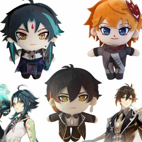 1Pair Cute Genshin Impact Kids Hair Pin Acrylic Children's Hair Clip Colorful Anime Character Hairwear Venti Zhongli Xiao Klee - AliExpress