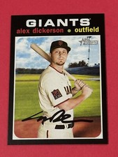 2020 Topps Heritage Alex Dickerson #364 San Francisco Giants (B)