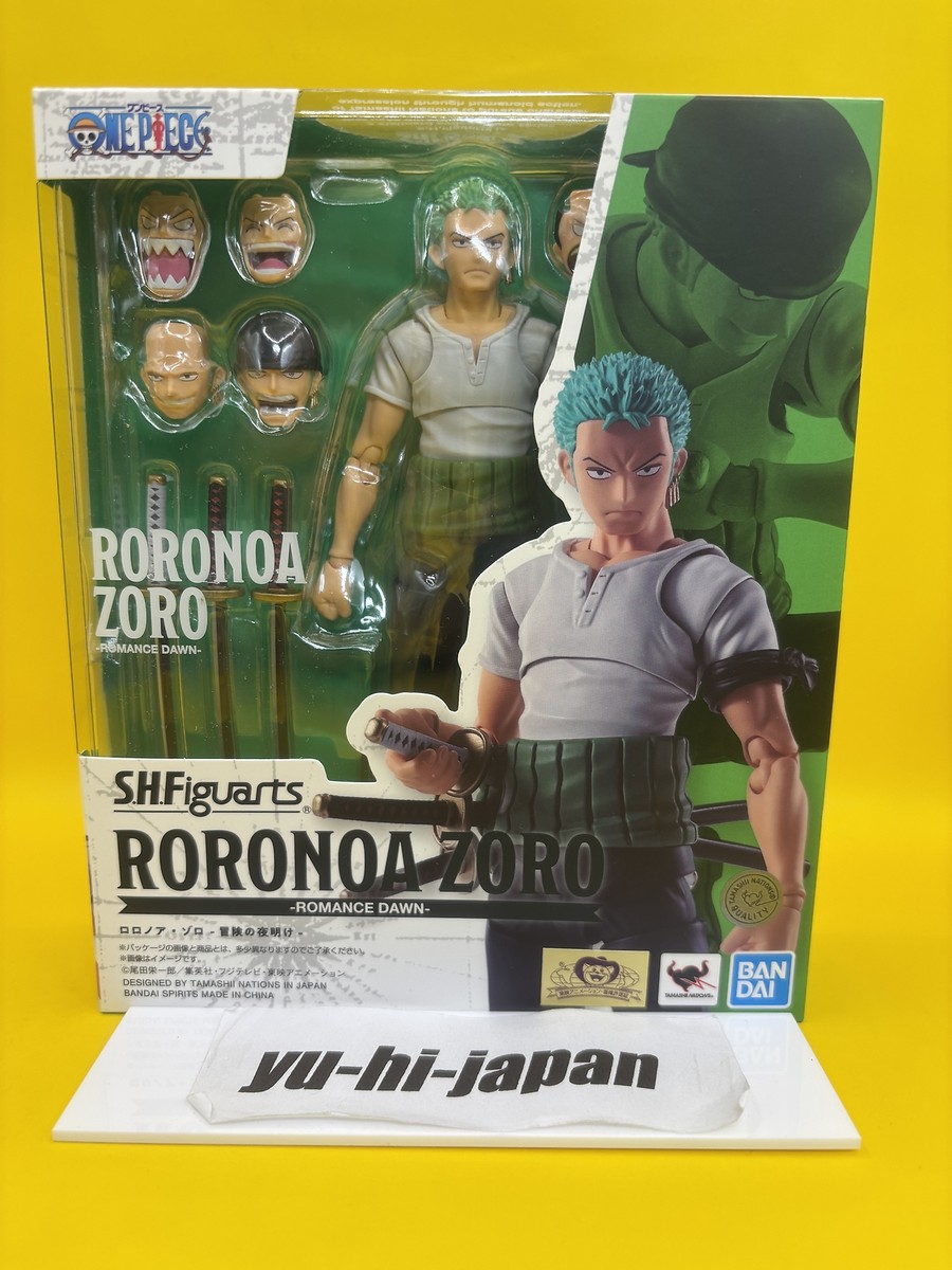 Bandai S.H.Figuarts One Piece Roronoa Zoro Romance Dawn TAMASHII