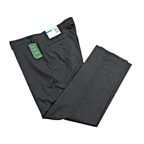 PT Torino Techno Washable Wool Superslim Fit Grey Flat Front