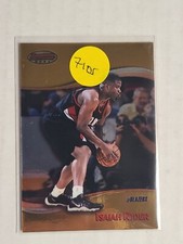 ISAIAH RIDER 1999-00 BOWMANS BEST #75 PORTLAND TRAIL BLAZERS