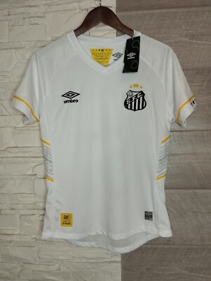 Santos FC Umbro Football Soccer Brazil Brand New Women Large Customized Jersey