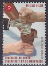 Belgium 2008 Diversity at Work MNH**