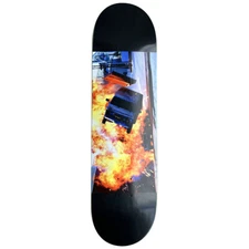 JK Industries Destruction Van Skateboard Deck - 8.5" Metallic Black