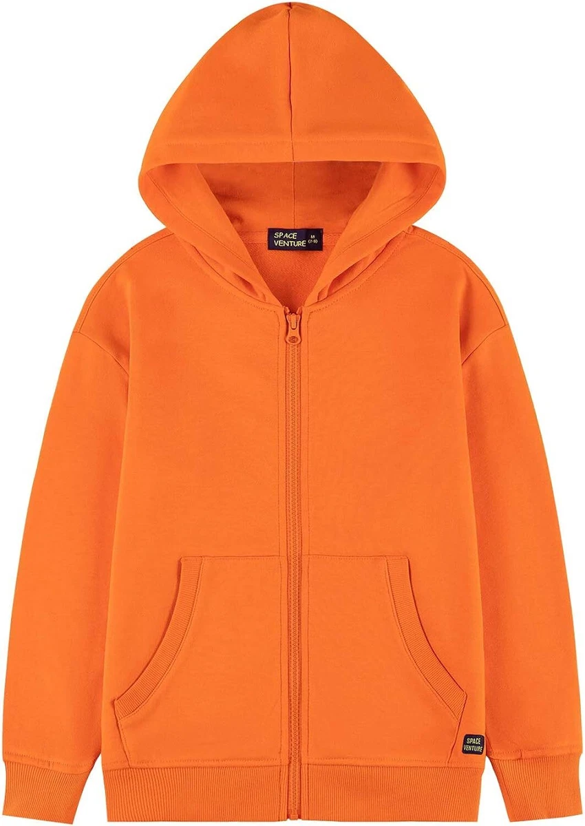 SPACE VENTURE Kids zip up hoodie, boys fleece Sweatshirts for toddler and teen g