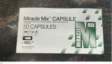Dental GC MIRACLE MIX Radiopaque Silver Alloy GIC Restorative 50 Capsule Pack