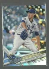 2017 Topps Chrome Refractors #97 Matt Strahm RC (ref 64485)
