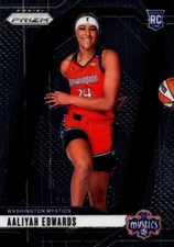 Aaliyah Edwards 2024 Panini Prizm WNBA Photo Variation #142 Washington Mystics