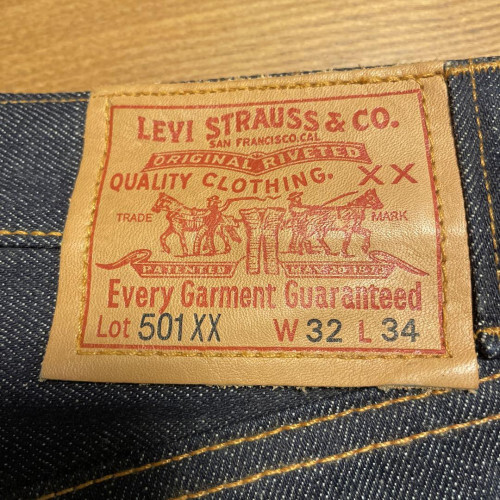 LEVI'S 501XX 47501-9124 Made in USA Cone Denim W32 Unused