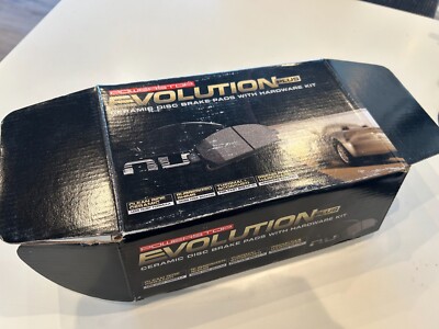 Power stop Evolution Plus Ceramic Disc Brake Pads with Hardware Kit 17 785