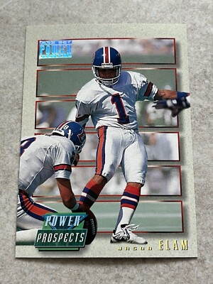 1993 Pro Set Power - Power Prospects #PP60 Jason Elam NFL Denver Broncos