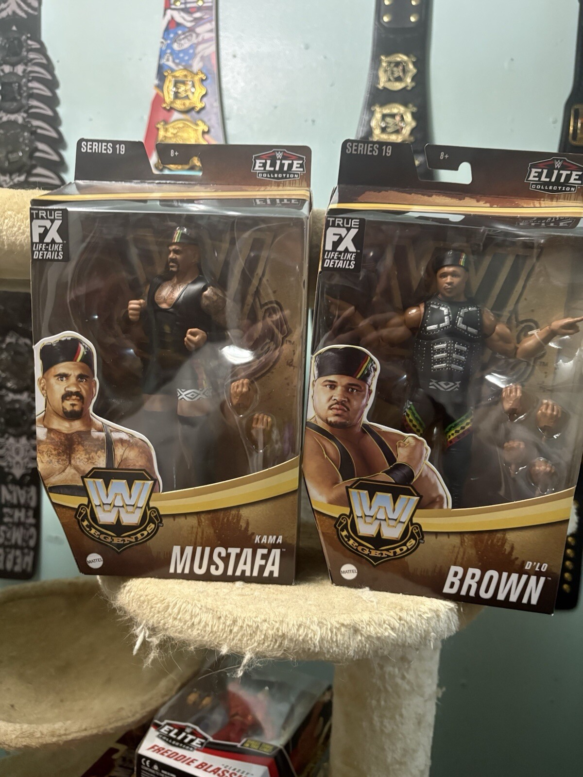 WWE Legends Series 19 D'Lo Brown Kama Mustafa Nation of Domination Collection