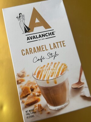Coffee Latte Drink Mix Cafe Style Avalanche 8 Flavors 10 sticks | eBay