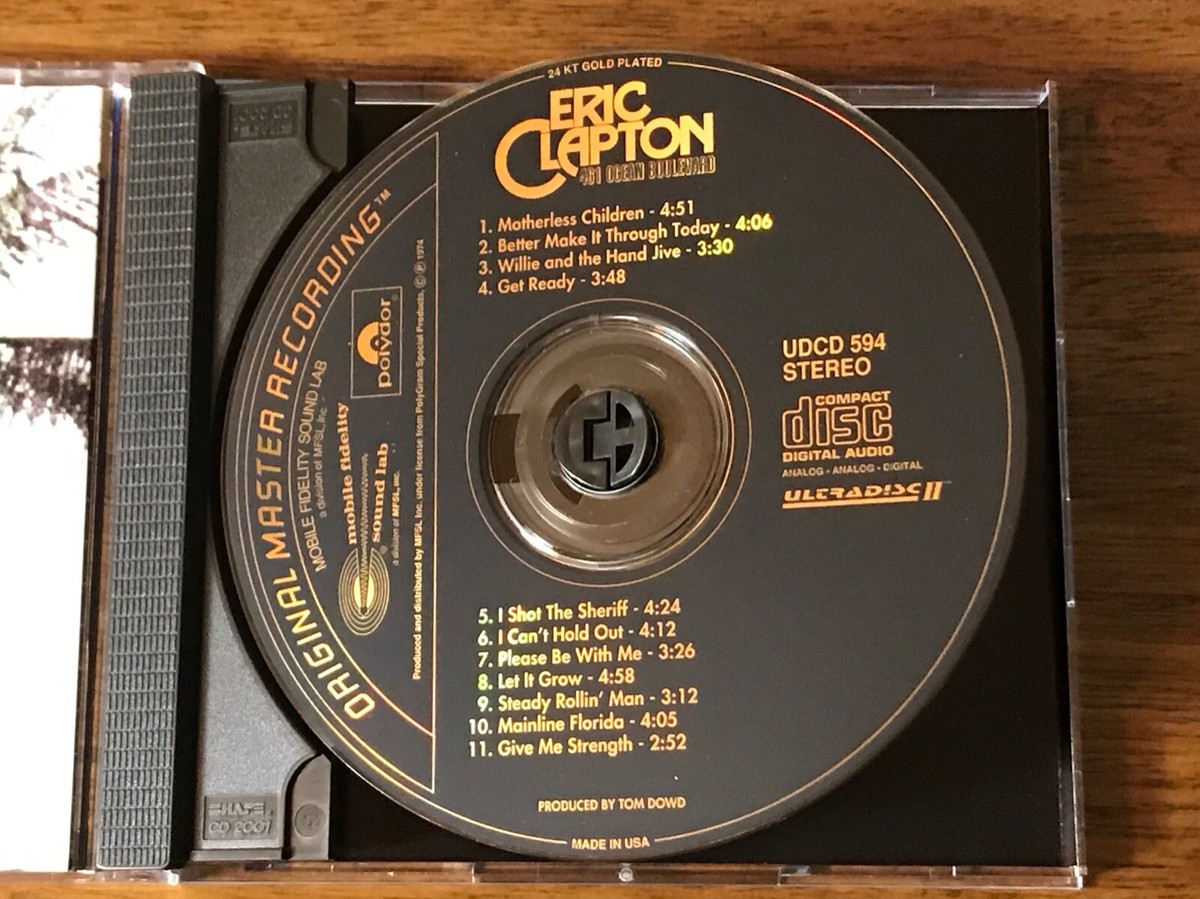 0 Ocean ~ MFSL Eric CD Boulevard | eBay GOLD KARAT 1 BLVD Clapton