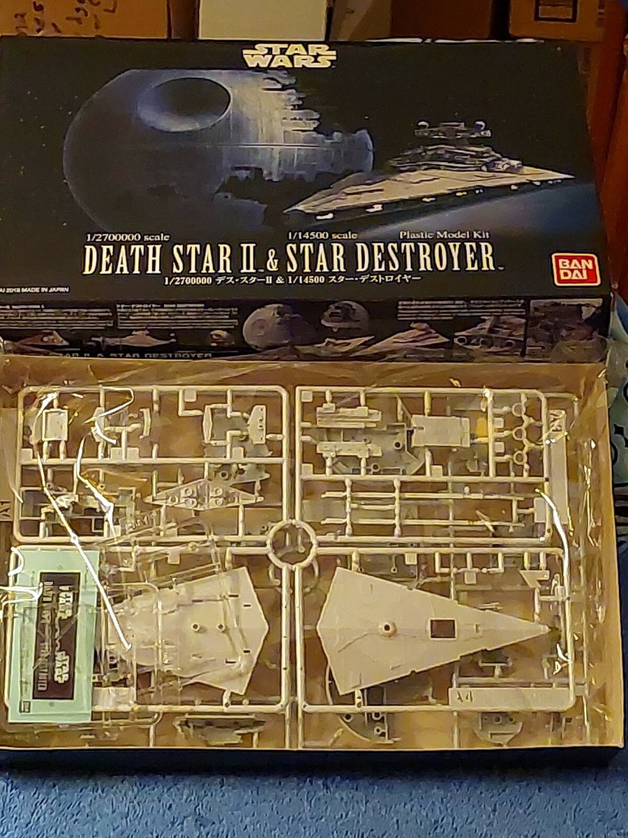 BOLD & FUN BANDAI STAR WARS DEATH STAR II 1/2700000 STAR DESTROYER