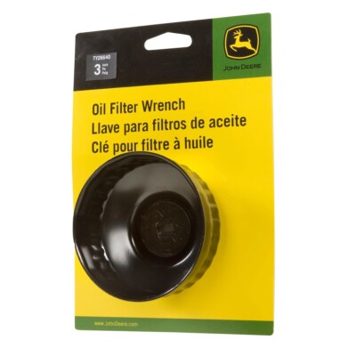 John Deere OEM 3-inch Cap Style Oil Filter Wrench - TY26640