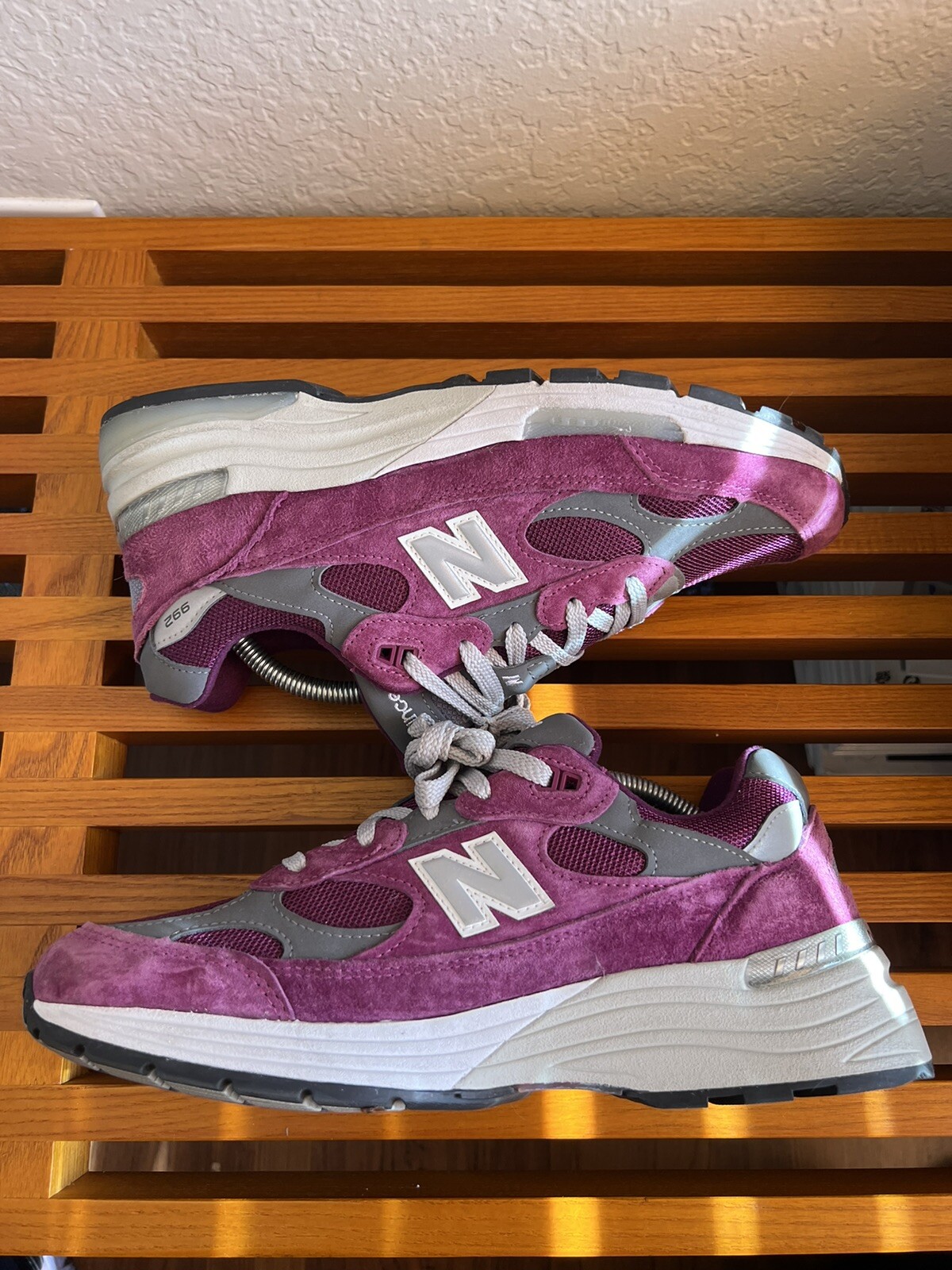 Size 9 - New Balance 992 Made in USA Purple Grey for sale online  