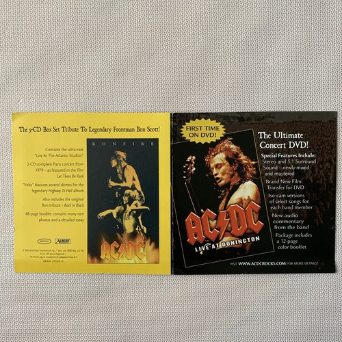 AC/DC FAMILY JEWELS 2 DVD SET 2005 40 Tracks - Picture 15 of 15