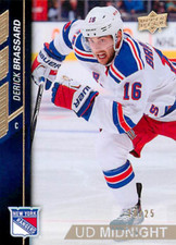 2015-16 Upper Deck Midnight Fall Expo #128 Derick Brassard /25 