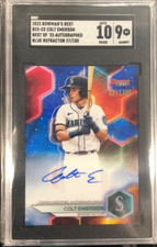 2023 Bowman's Best Colt Emerson Rookie Auto /150 SGC 10/9 Gem Mint RC