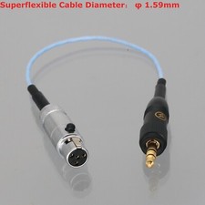 Mini XLR TA4F 4P Female to Push-Pull 3.5mm TRS Plug Cable Transmitter Body-Pack