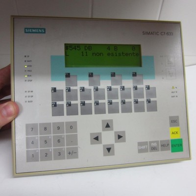Pannello Siemens C7-633 DP 6ES7633-2BF02-0AE3 - Usato Con Fattura - Industriepanel