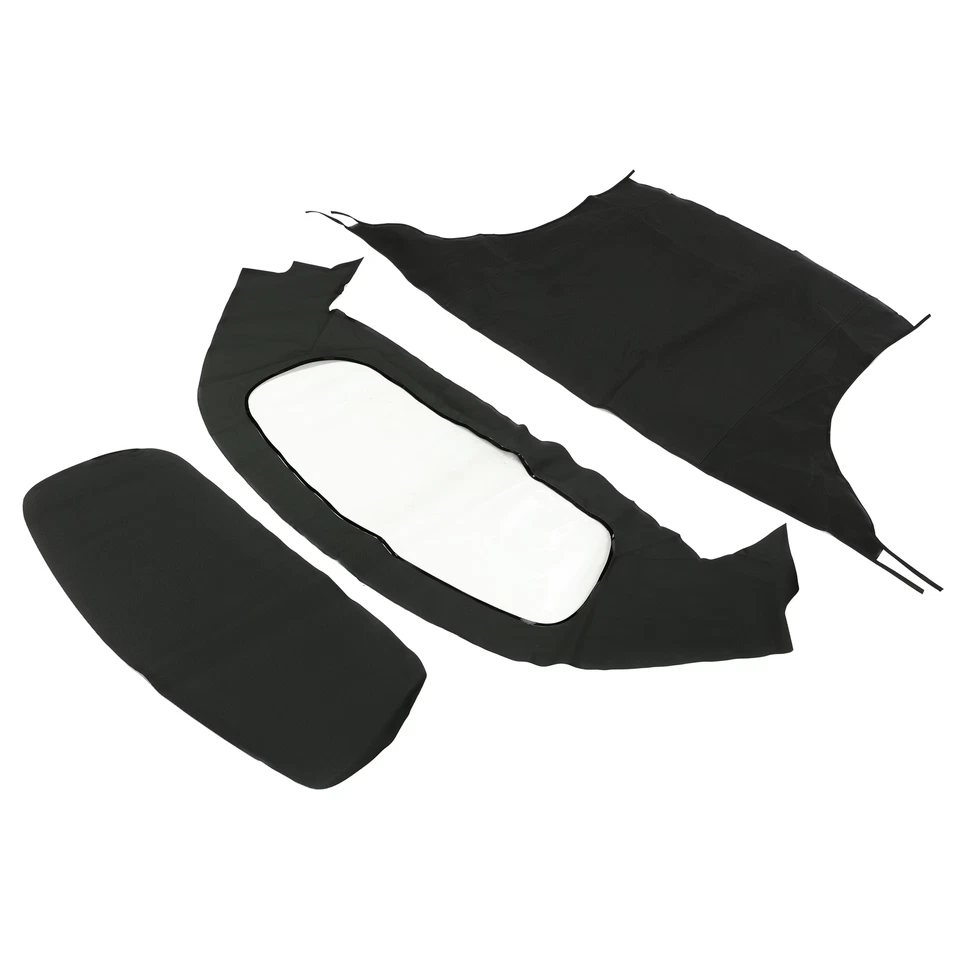 Reemplazo techo blando negro con ventana de plástico para Toyota Celica 1991-1993 92 Foto 2 de 4