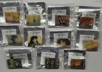Sailor Moon Pin Anstecker Set Merkur Mars Jupiter Venus Uranus Neptun