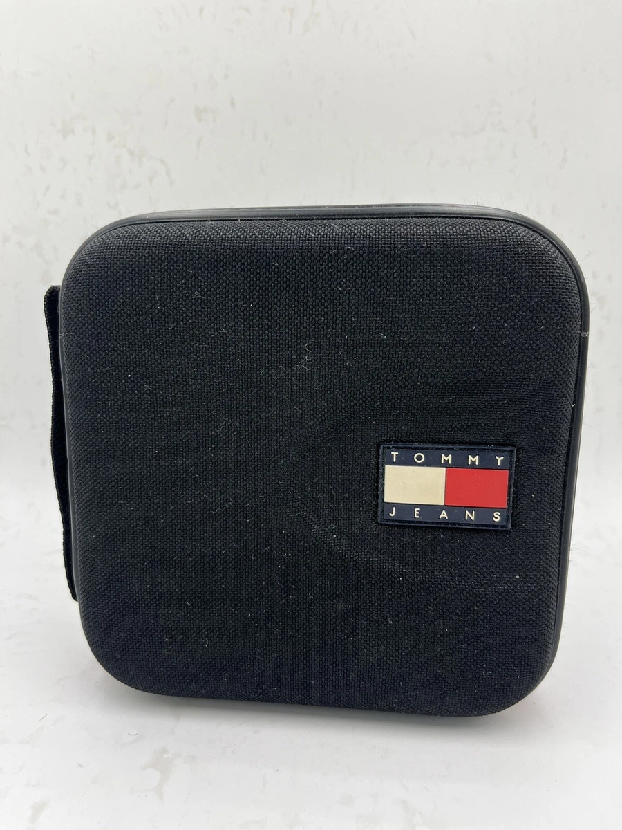 Vintage TOMMY HILFIGER HARD CASE FOR COMPACT DISKS CD Case 90s eBay