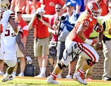 Taylor Hearn Clemson Tigers hand signed autographed 8x10 football photo d