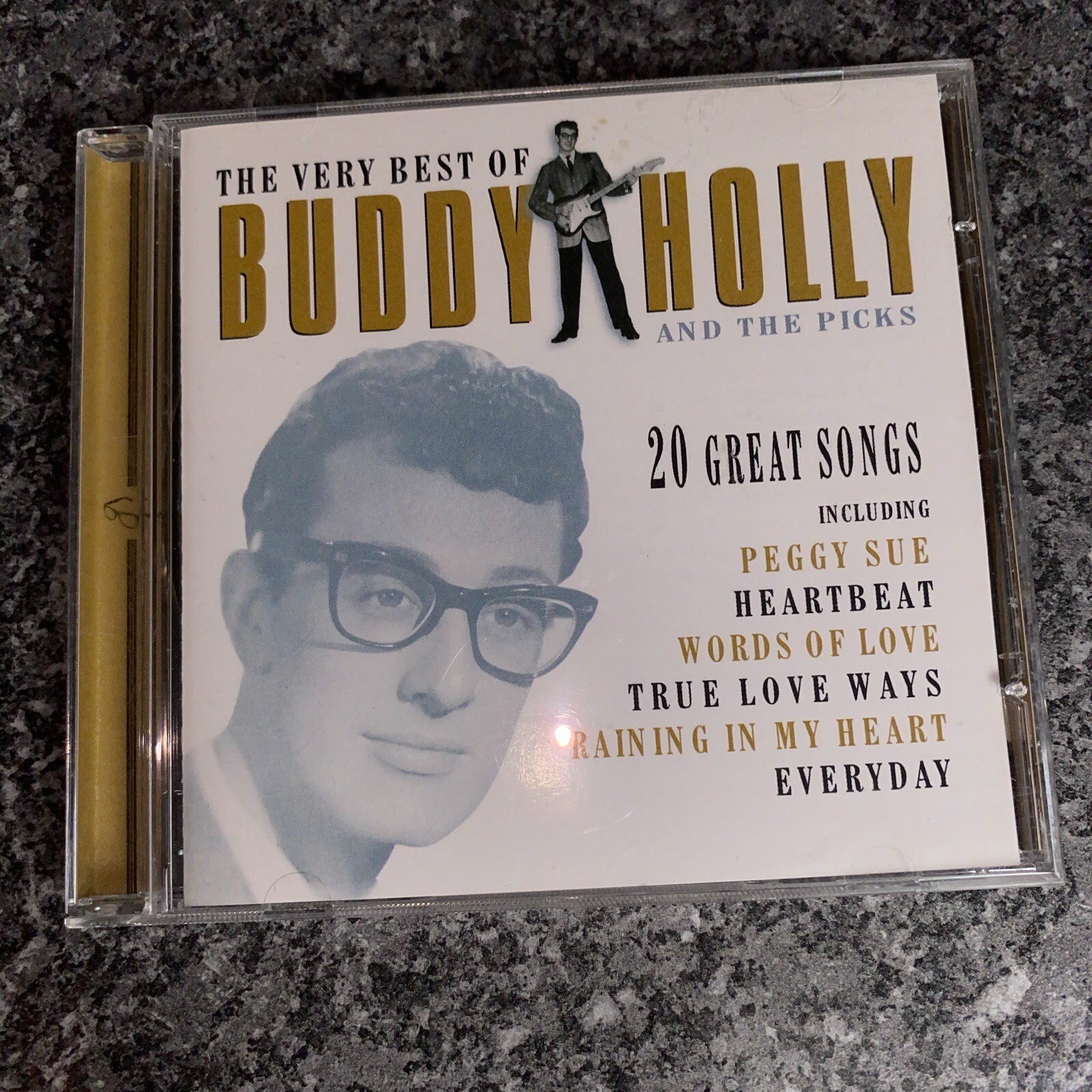CD ALBUM THE VERY BEST OF BUDDY HOLLY AND THE PICKS 20 GREAT SONGS 1999 FREEPOST