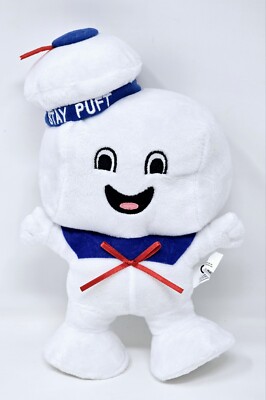 Ghostbusters Stay Puft Marshmallow Man 9.5” Plush New In Bag