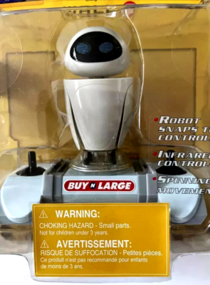 Eve WALL•E DISNEY PIXAR Action Figure & Remote Controller BUY N
