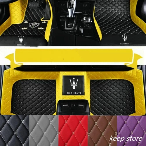 For Maserati All Models Car Floor Mats Auto Carpets Custom FloorLiner Waterproof - Picture 1 of 35