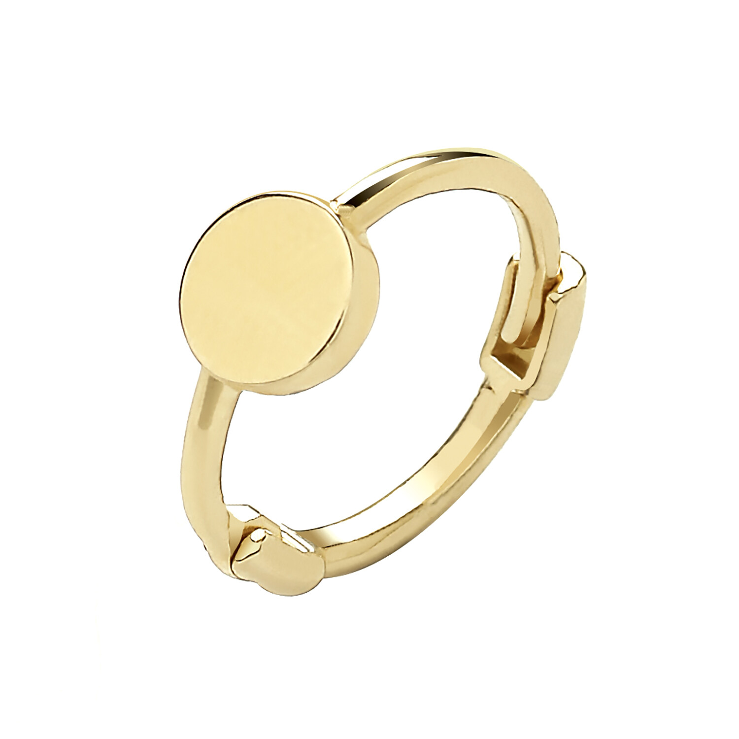 Boucle d’oreille cartilage or 375 unique à porter au quotidien