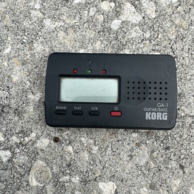 KORG GA-1 GUITAR/BASS  N222 Made in Vietnam Designed in Japan Tuner Stimmgerät