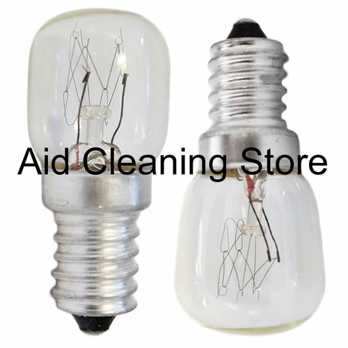 15W x 2 Fridge Freezer Light Appliance Bulbs SES E14 SMALL SCREW Pygmy