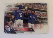 Adrian Beltre 2016 Topps Chrome Baseball Card #48 Texas Rangers HOF