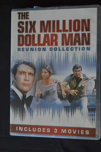 The Six Million Dollar Man Reunion Collection (DVD, 2015)